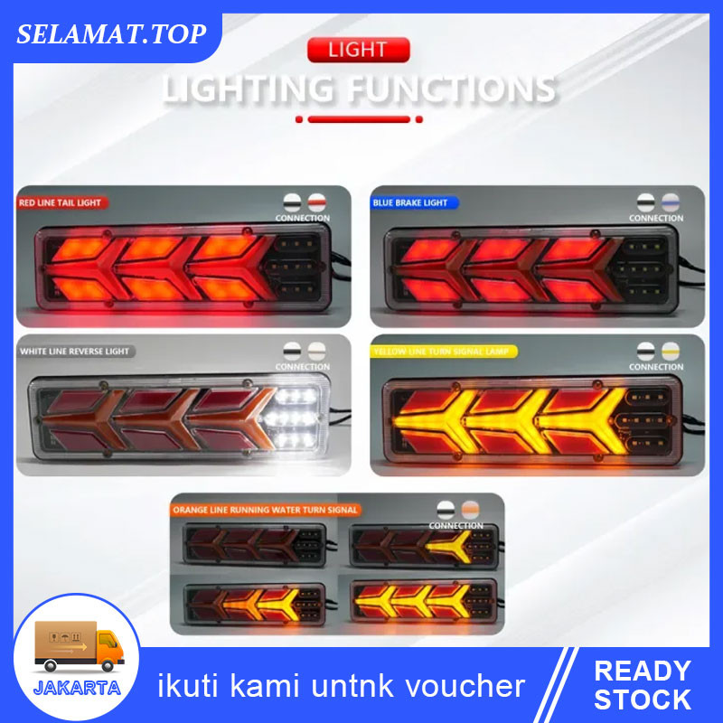 Lampu Rem Lampu parkir Lampu Belakang Mobil Lampu Stoplamp Pickup Stop Lamp Belakan Truk L300 Carry 