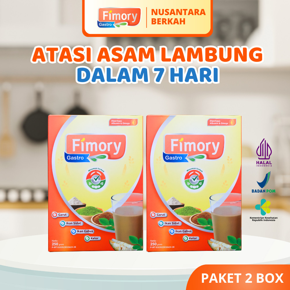 

Minuman Sehat Ampuh Atasi Asam Lambung - Paket 2 Fimory Gastro Sudah BPOM (PRODUK ORIGINAL)