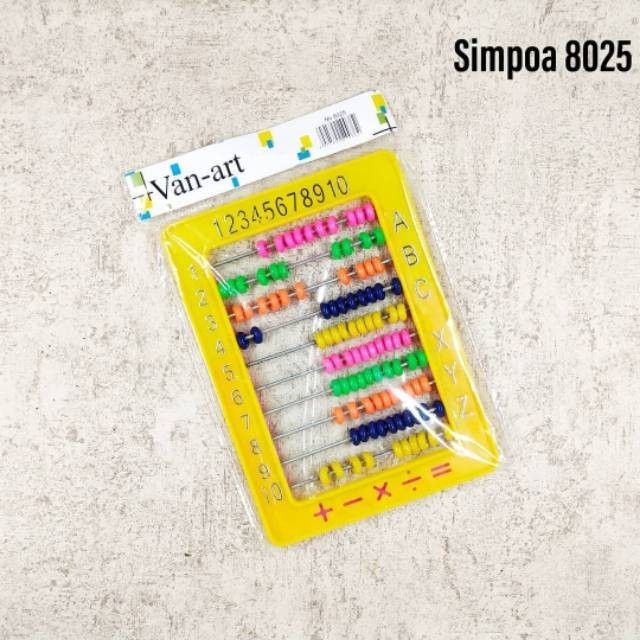 

(SN.ATK) Simpoa / Sempoa Van Art Kecil 8025