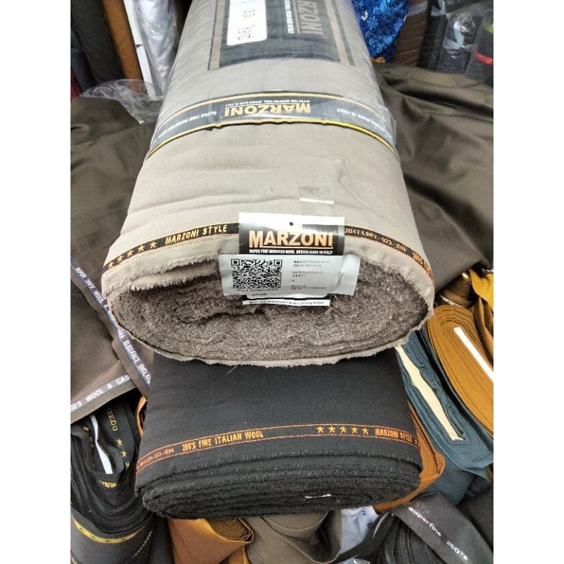 Kain Dasar Bahan setelan Seragam PDH,PDL POLRI Wol Premium Marzoni