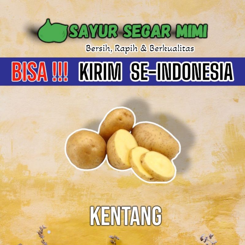 

Kentang Padang (400Gram-500Gram) - Sayur Palembang