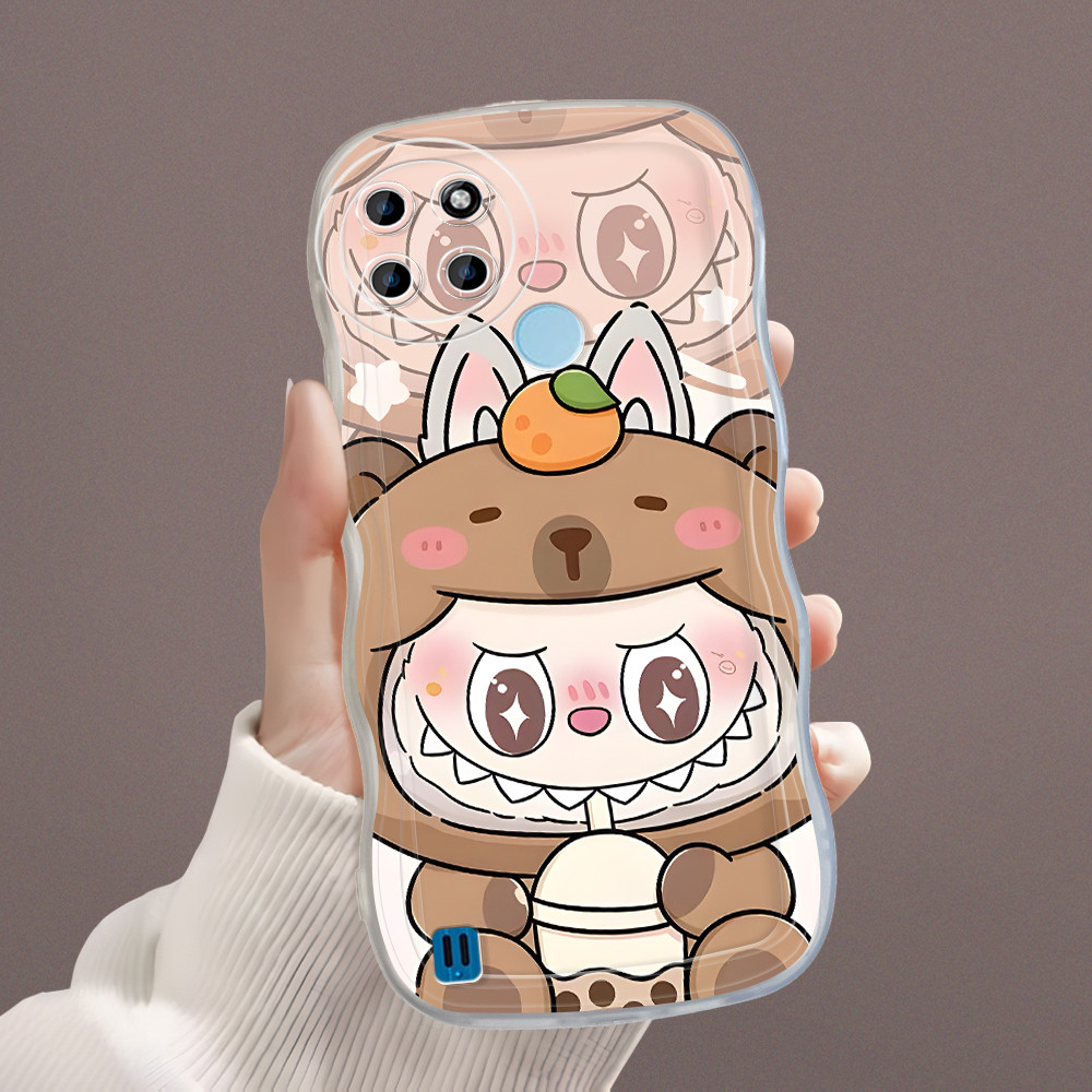 Realme C21Y C25Y Case Softcase Casing Hp Kesing Soft Kondom Hp Kartun Lucu Cassing 4928