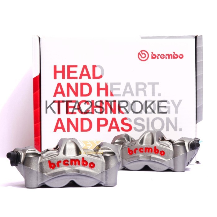 READY KALIPER BREMBO RADIAL M50 MONOBLOCK MONOBLOK BRAKE CALIPER SET PITCH 100MM RIGHT LEFT KANAN KI