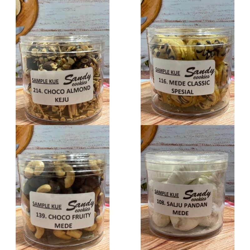 

SAMPLE / TESTER SANDY COOKIES (SAMPLE BESAR) NASTAR