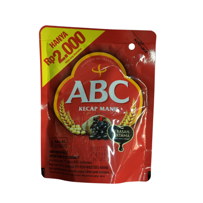 

Abc Kecap Manis Hitam 62gr