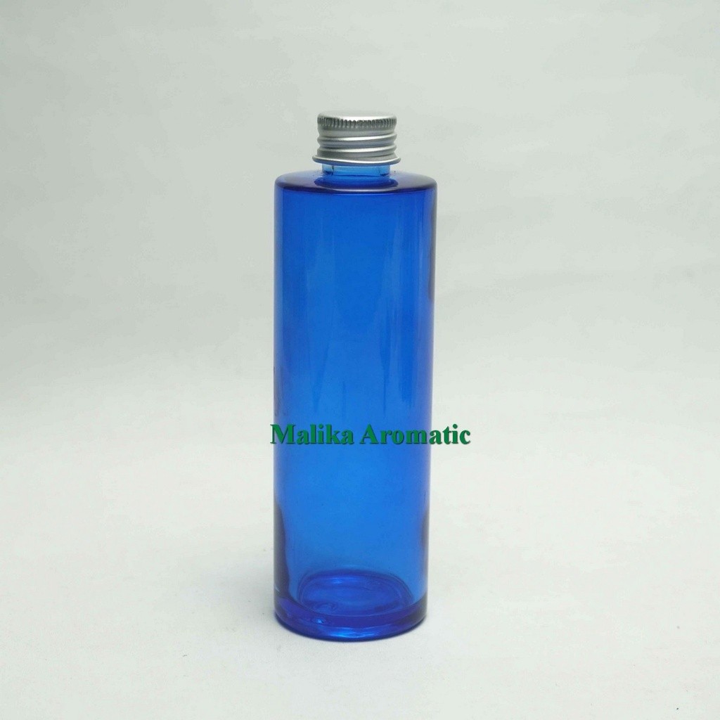 Serum 100 ml Kaca RF Biru Original Tutup Alumunium / Botol Kosmetik / Botol Serum / Serum Kaca Ulir 