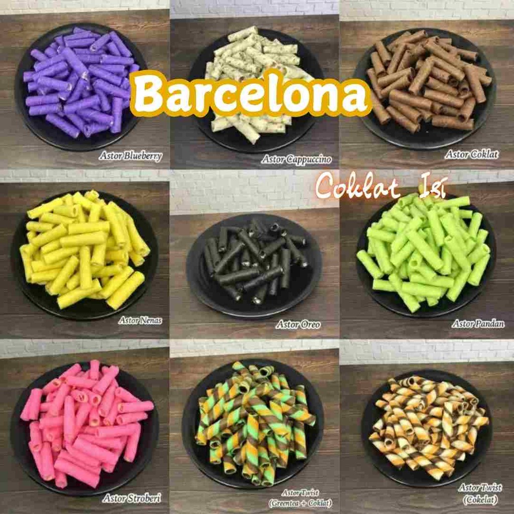 

WAFER STIK MINI COKLAT 500 GR/ WAFER ROLL COKELAT/ KILOAN