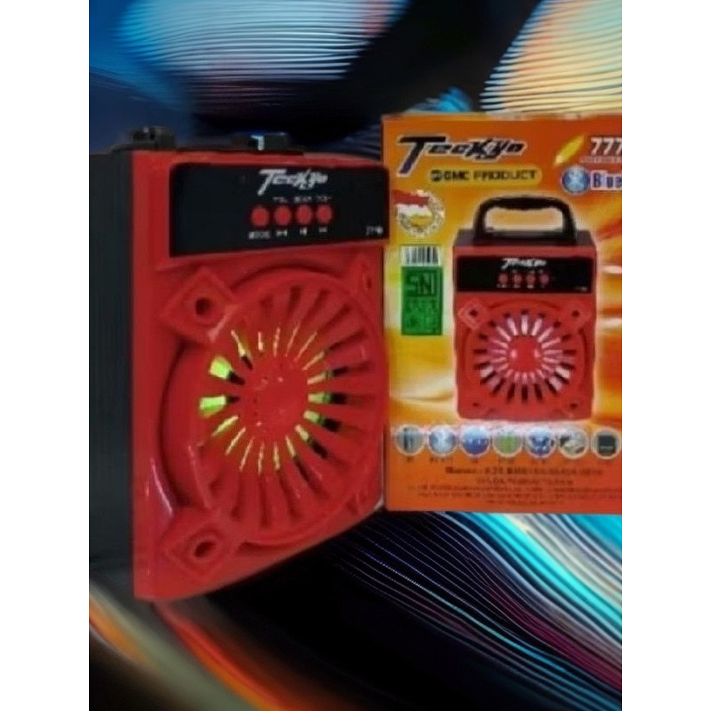 SPEAKER BLUETOOTH TECKYO GMC 777B