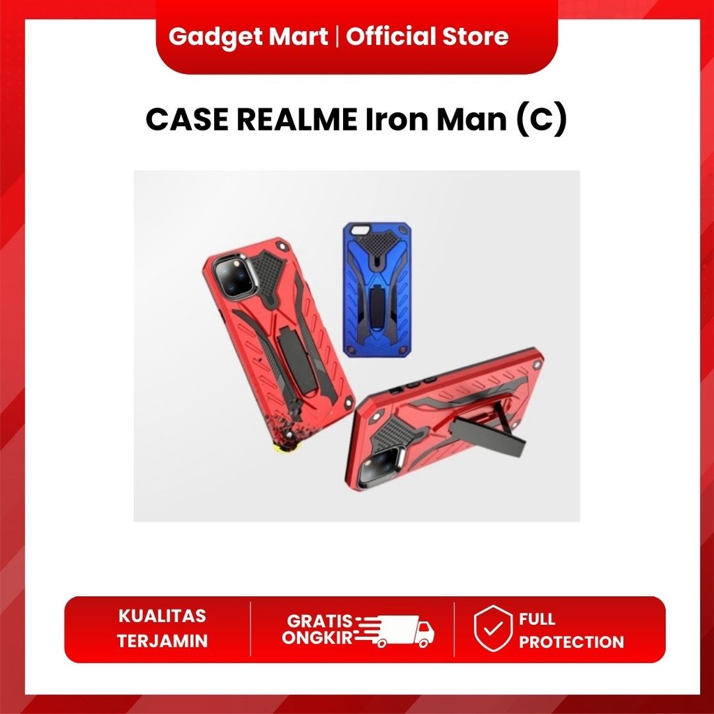 CASE REALME Iron Man (C)