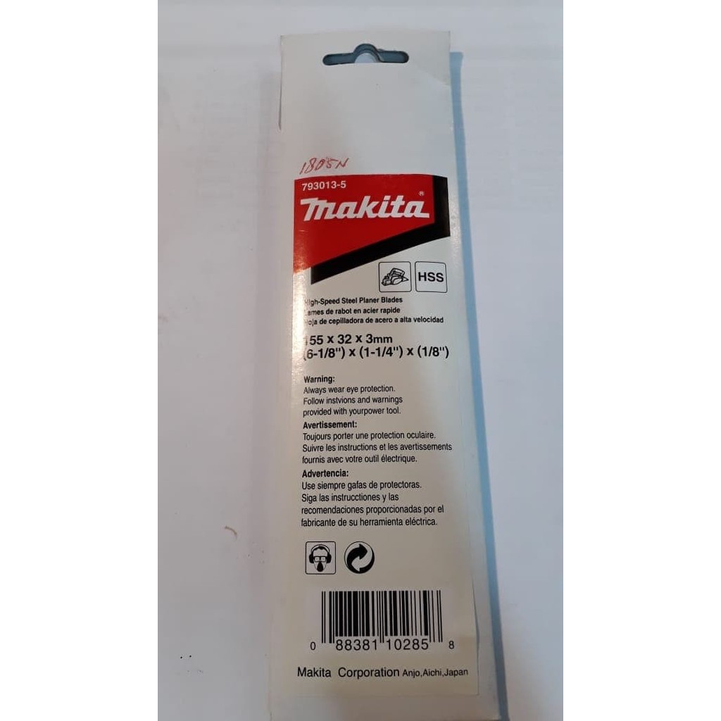 Planer Blade pisau planer 1805 N Makita