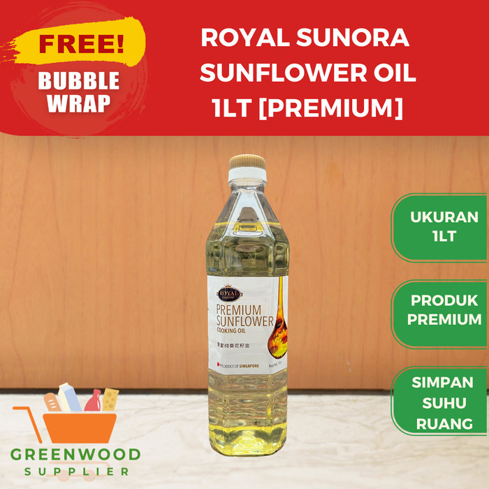 

[HEMAT] Royal Sunora Sunflower Oil 1 Liter [PREMIUM]