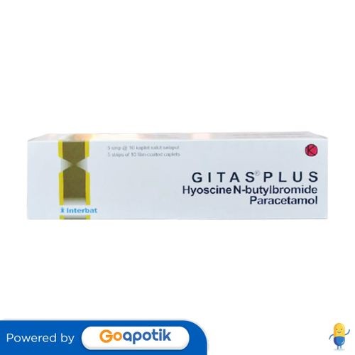 Gitas Plus Box Isi 50 Tablet