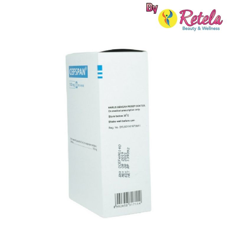 CEFSPAN 100MG DRY SYRUP 30ML