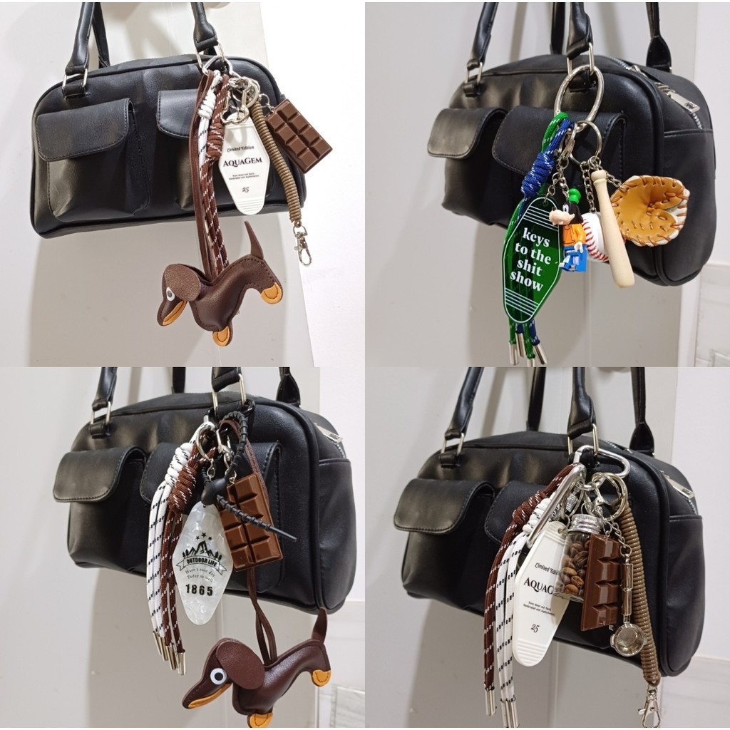 READY GANTUNGAN VIRAL KOREA//GANCI KEYCHAIN VIRAL//CHARM BAG TAS/AKSESORIES TAS