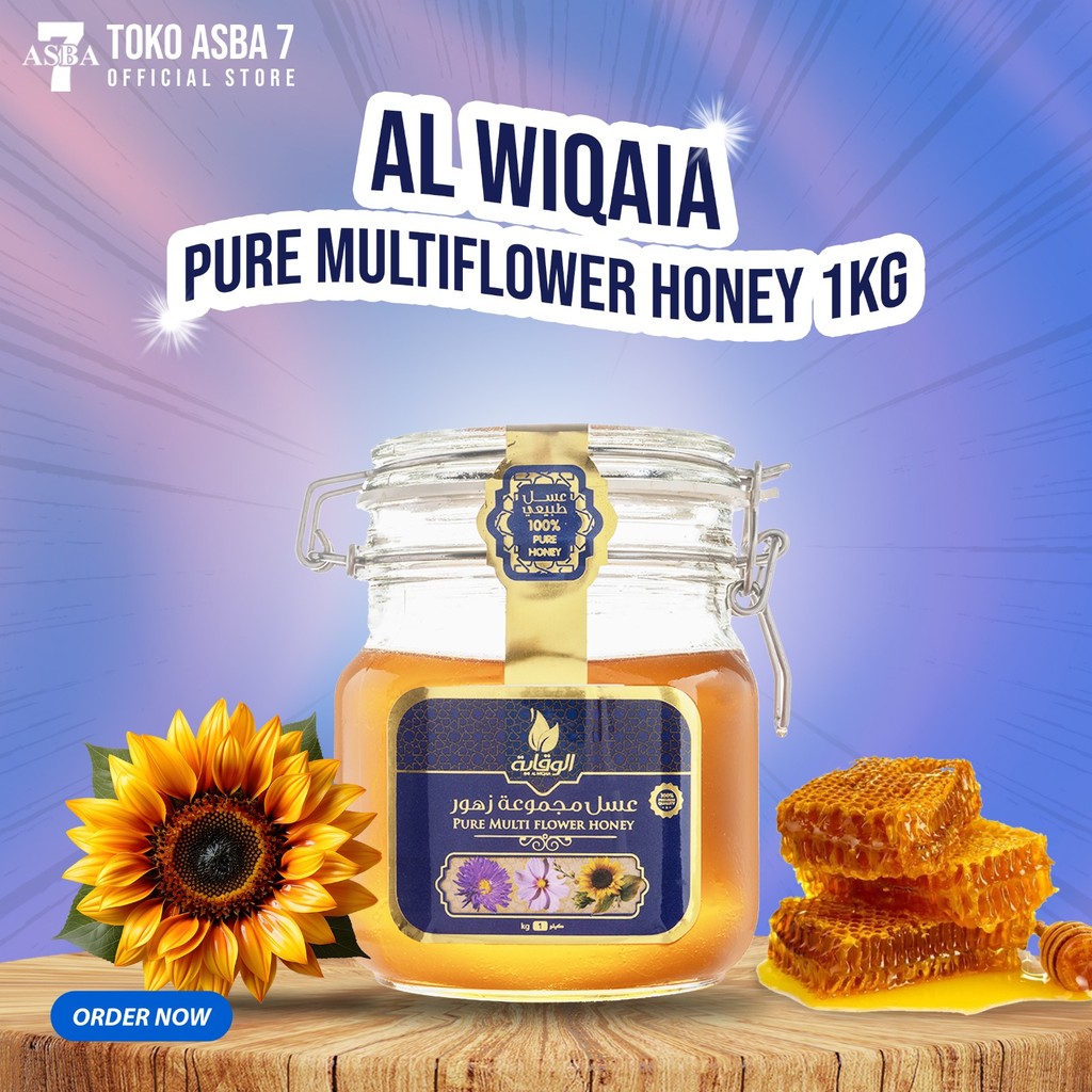 

AL WIQAIA PURE MULTI FLOWER HONEY 1KG