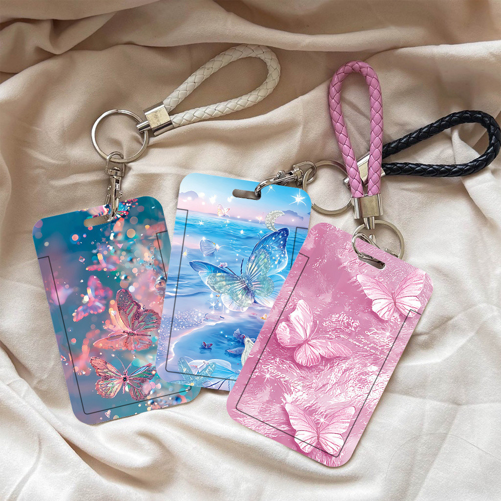 

ID CARD HOLDER MOTIF Butterflies on the water surface PHOTOCARD PHOTO CARD