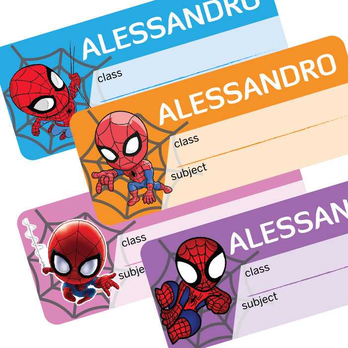 

Sticker Label Buku Mata Pelajaran Mapel Spiderman