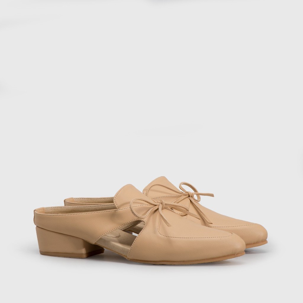 Adorable Projects - Plataria Mules Camel - Sepatu Wanita
