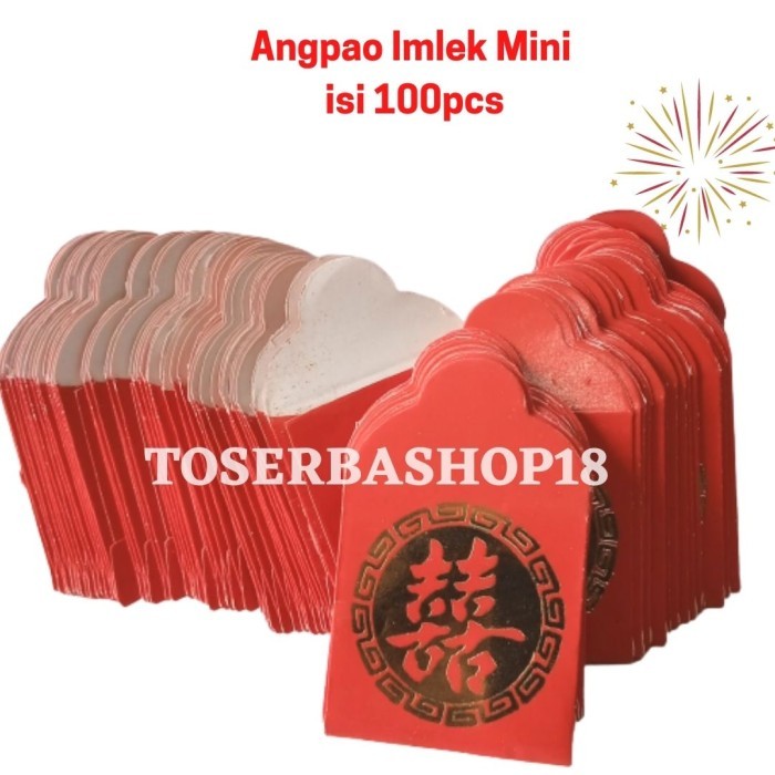 

Aksesoris Imlek / Angpao Imlek Mini / Isi 100pcs / Type 180065