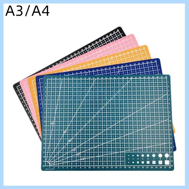 

Jiarui A3/A4 Cutting Mat/PVC Cutting Mat Cutting Mat Dua Sisi Alat DIY Cutting Board