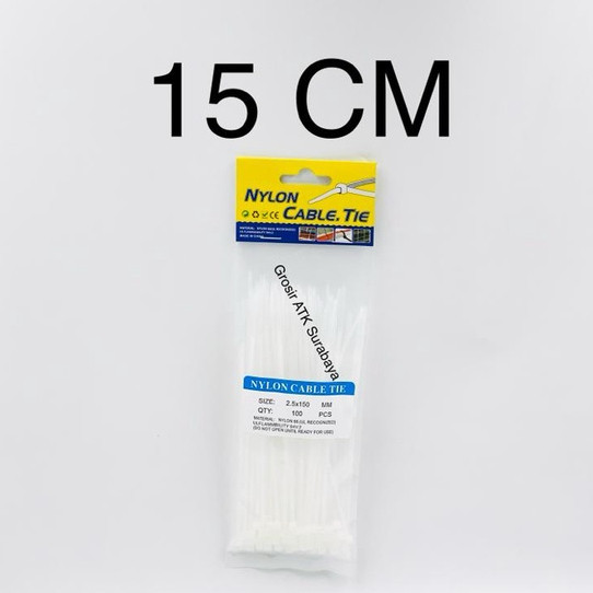 

( StaLand ) KABEL TIES 15 CM / Kabel Tis / Nylon Cable Tie 15 CM / 150 MM
