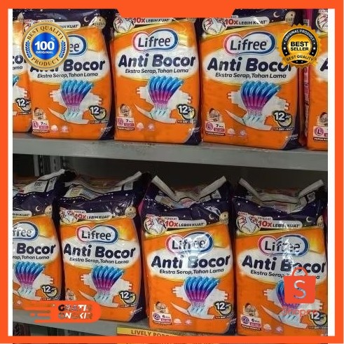LIFREE POPOK DEWASA PEREKAT popok