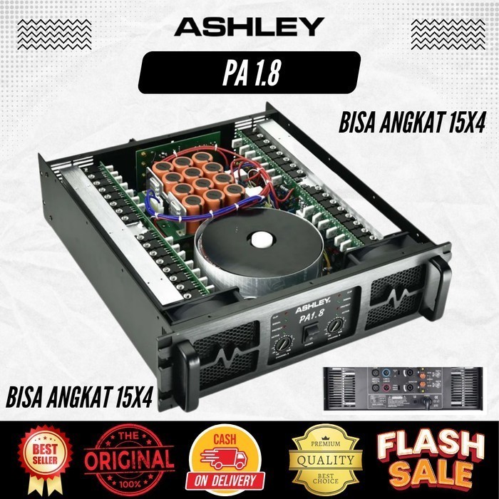 Power Amplifier Ashley PA 1.8 Class GB