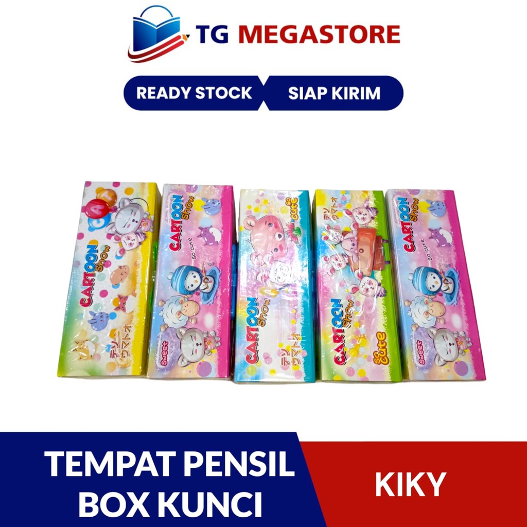 

Tempat Pensil Box Kunci Kiky Motif Lucu