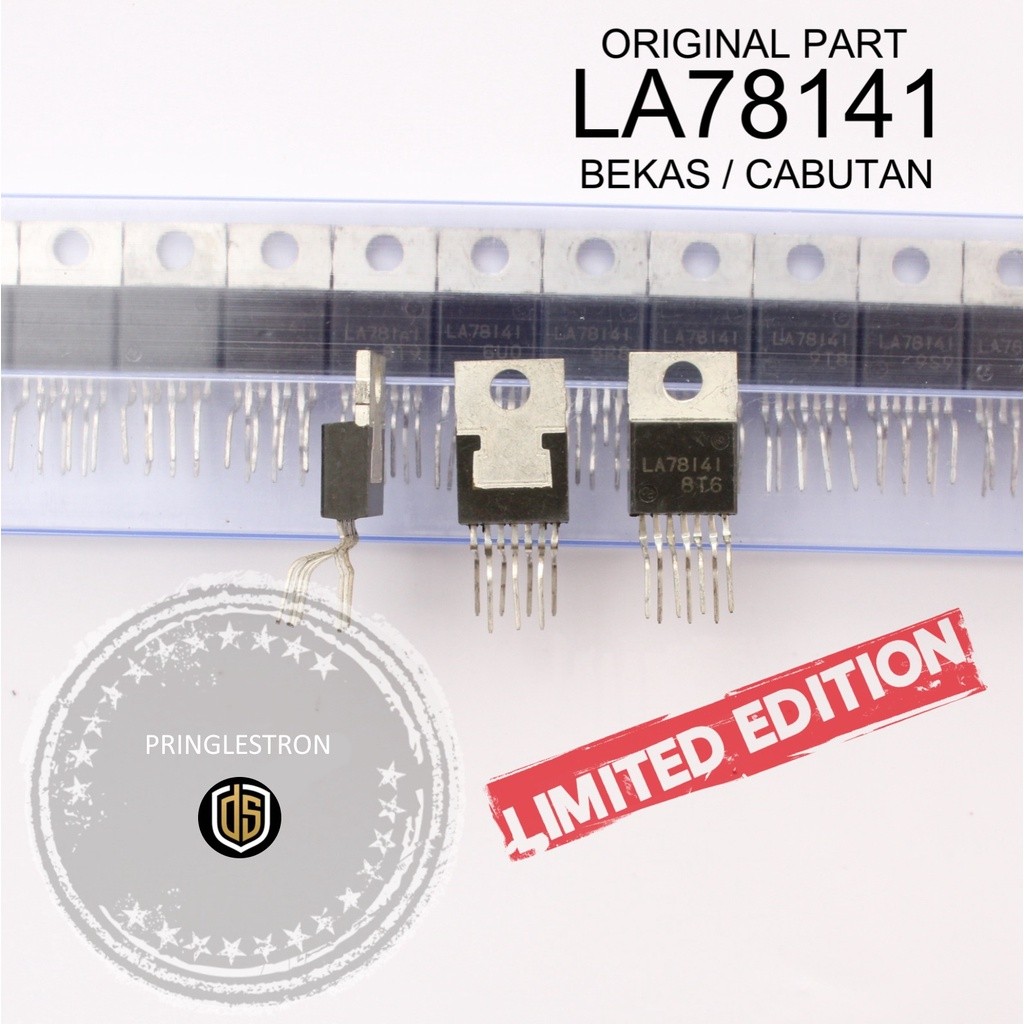 IC VERTIKAL LA78141 ORIGINAL CABUTAN - BEKAS LA 78141 ORI - ASLI