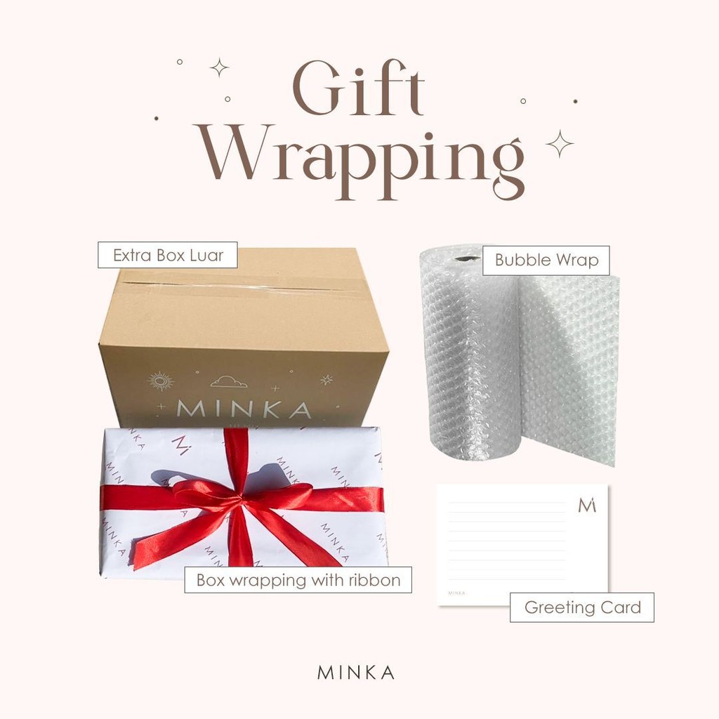 

EXTRA PACKAGING - GIFT WRAPPING