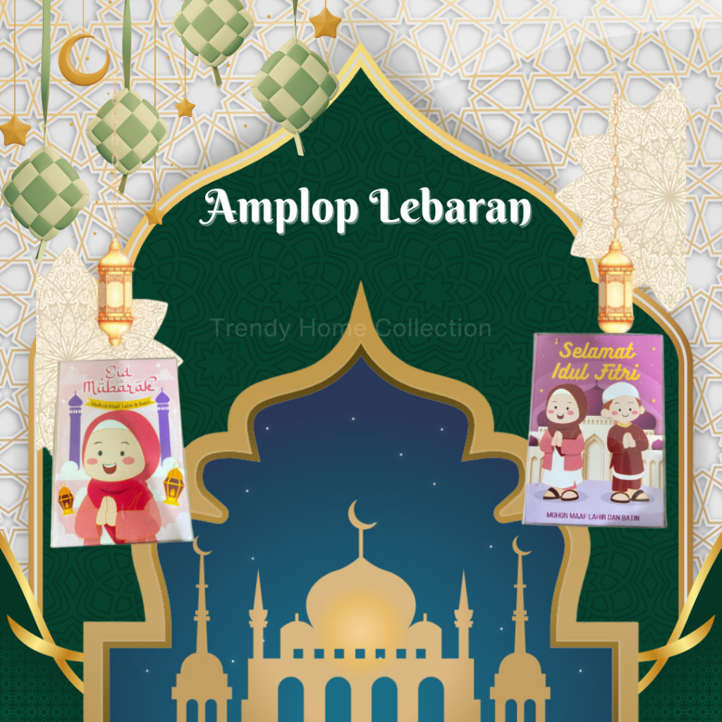 

Amplop Lebaran Karakter Lucu / Amplop Lebaran IDUL FITRI / Amplop Lebaran Idul Fitri (isi 50pcs) Amplop Karakter