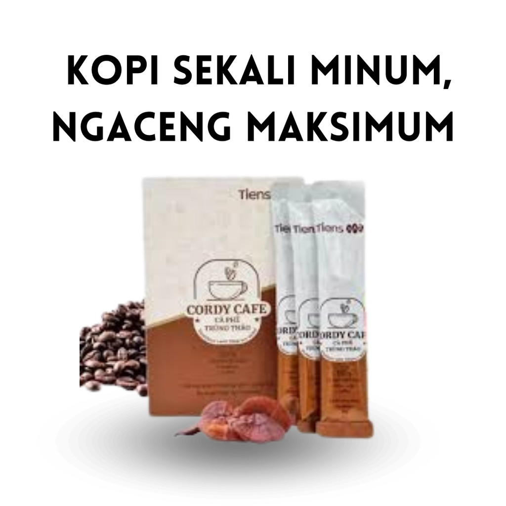 Obat kuat pria wanita tahan lama Kopi Kuat Pria Tahan Lama Cordy Coffee Kopi Penambah gairah dan sta