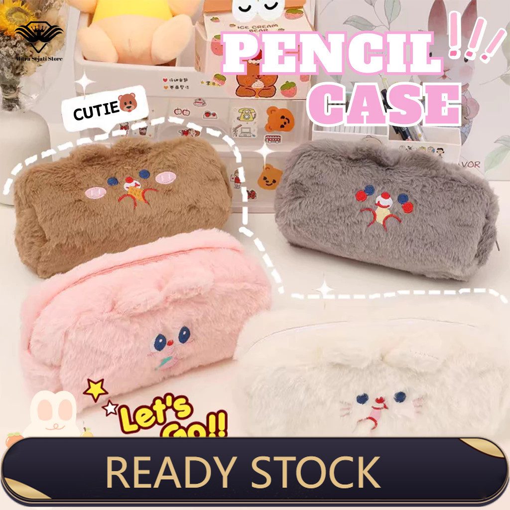 

COD Tempat pensil / soft cute Tas pensil / kosmetik / Kantung rias kecil / kosmetik pouch