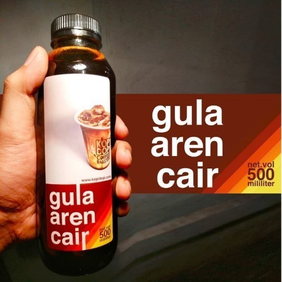 

Gula Aren Cair 100% Murni Asli Lampung KOPIDOPI Organik 500ml