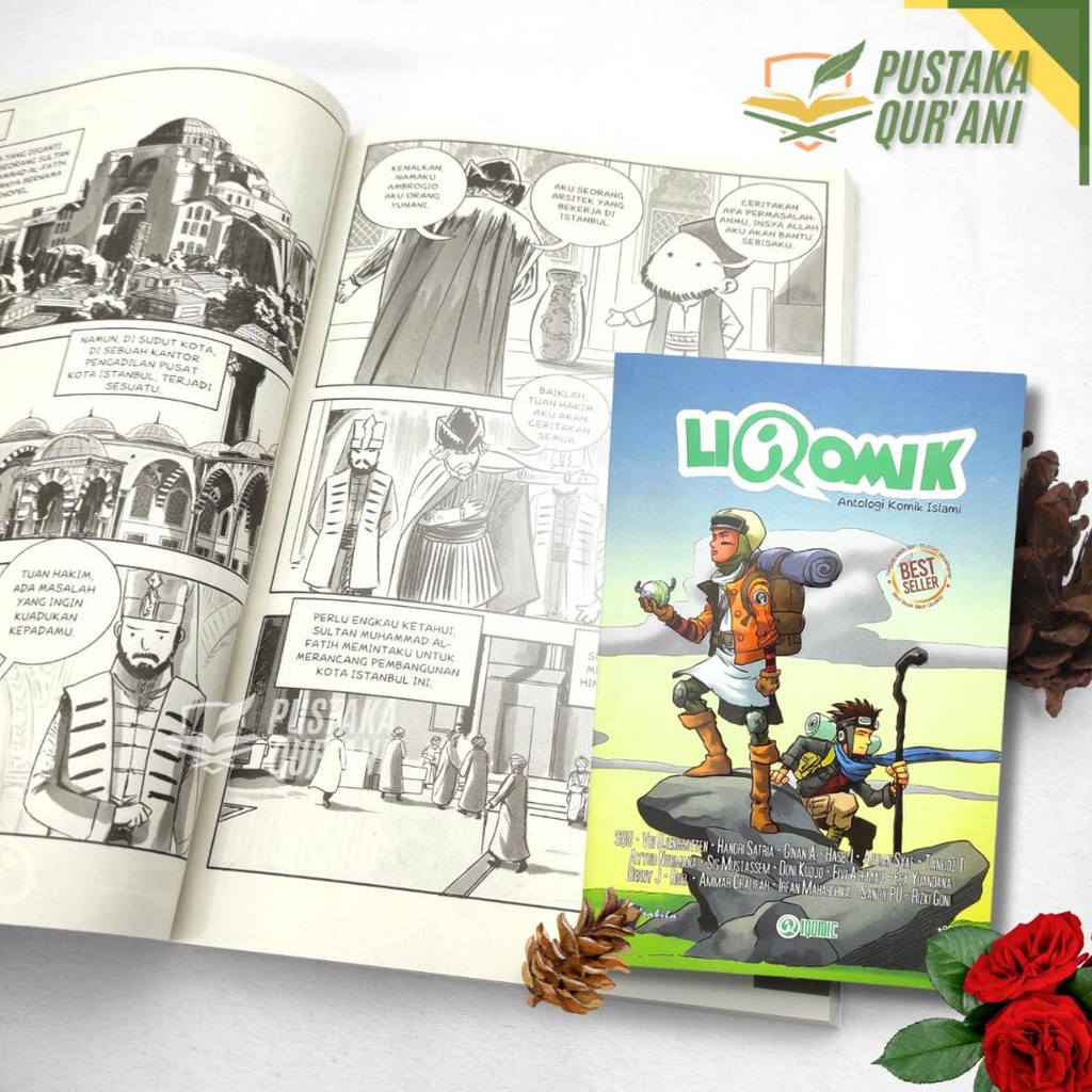 BUKU KOMIK ISLAMI LIQOMIK antologi komik Islam | Pustaka Qurani
