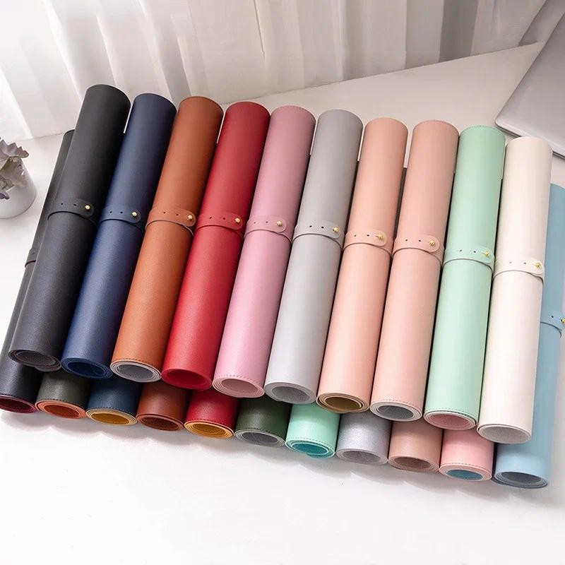 

Large Size Office Desk Protector Mat PU Waterproof Mouse Pad Desktop Keyboard Desk Pad Gaming Mousepad PC Accessories