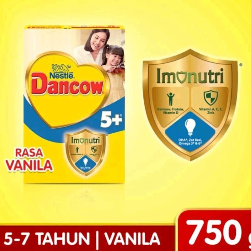 

Nestle Dancow 5+ Imunutri Vanila 750 gr