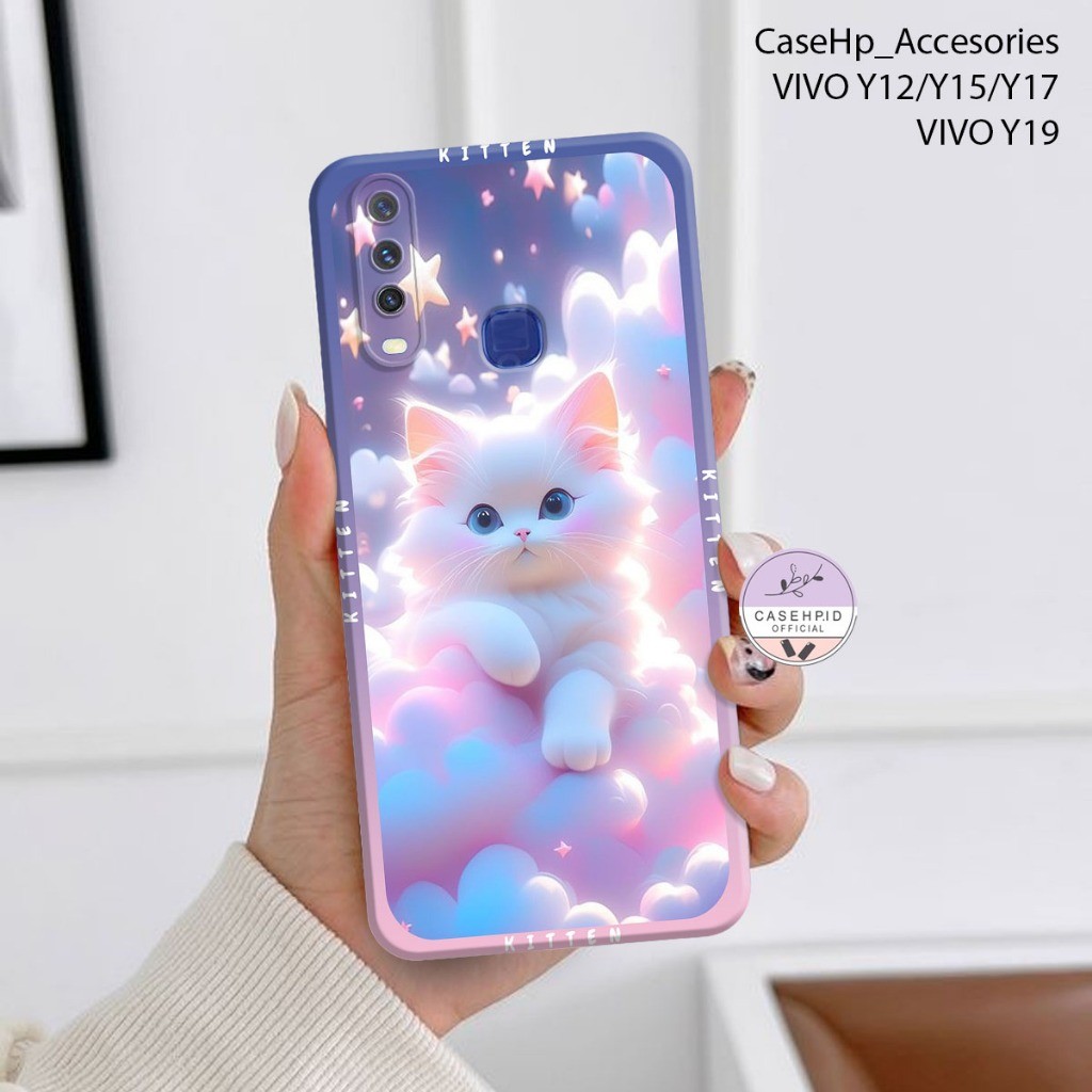 Lilystore- Case Vivo Vivo Y12-Y15-Y17- Vivo Y19 - Karakter -Casehp- Case Handphone- Fashion Case -