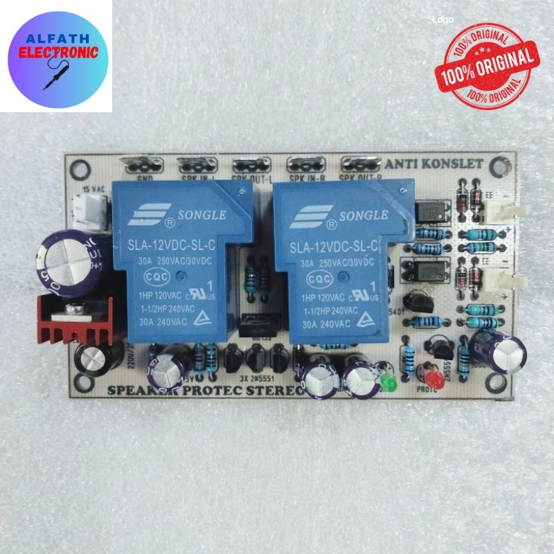AMPLY SPEAKER PROTECTOR OCP ANTI KONSLET ORIGINAL KUALITAS BAGUS