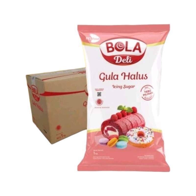 

Bola Deli Gula Halus 1 Karton (500gr x 20)