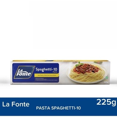 

NEW ITEM LA FONTE SPAGHETTI 10 225G BAHAN MASAK