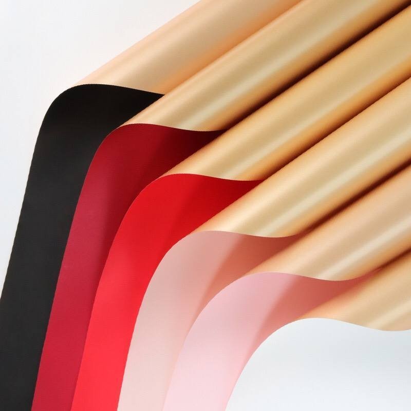 

Isi 20Lembar Kertas Cellophane Bicolour/ Flower Wrapping Cellophane/ Wrapping Paper