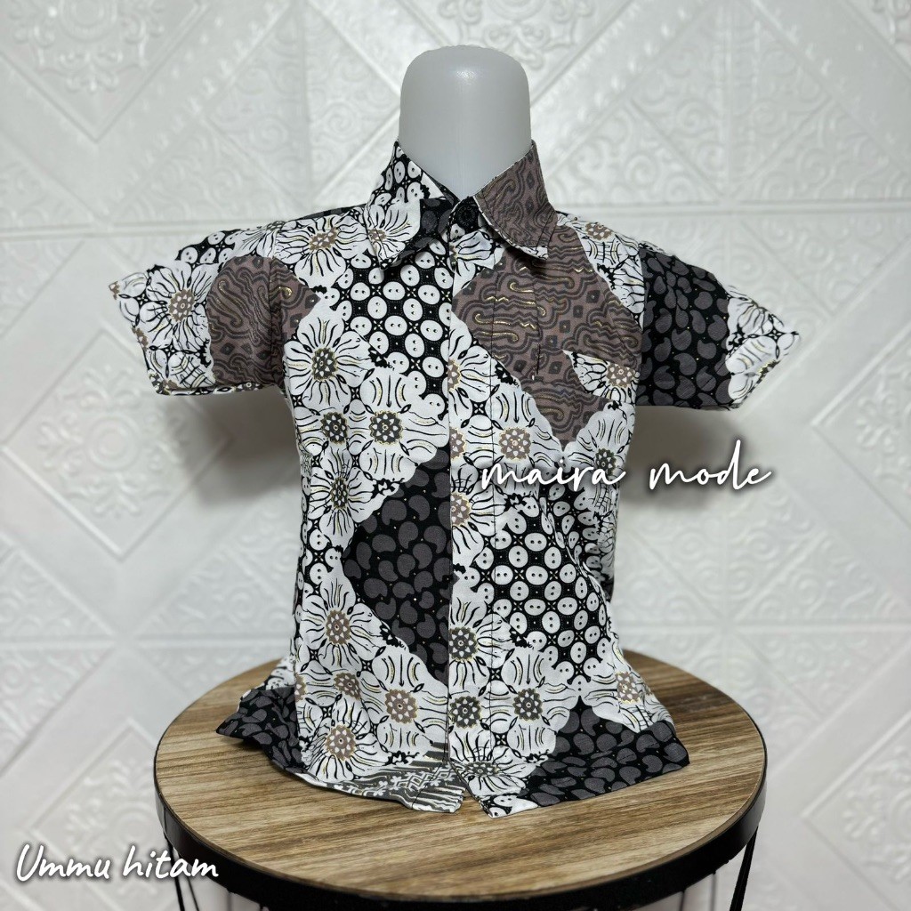 Kebatik / Kemeja batik anak lengan pendek / Batik anak laki laki Batik anak laki laki premium Batik 