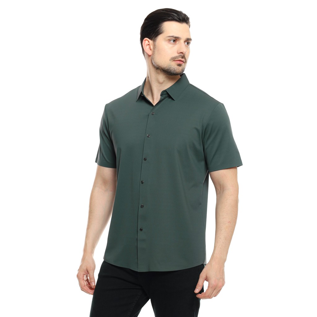SEMBOSS Aeris Kaos Kerah Kemeja Pria Lengan Pendek 522A