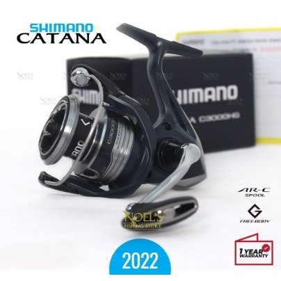Reel Rel Real Gulungan Joran Shimano CATANA FE 1000 2500 3000 4000 HG - 1000FE