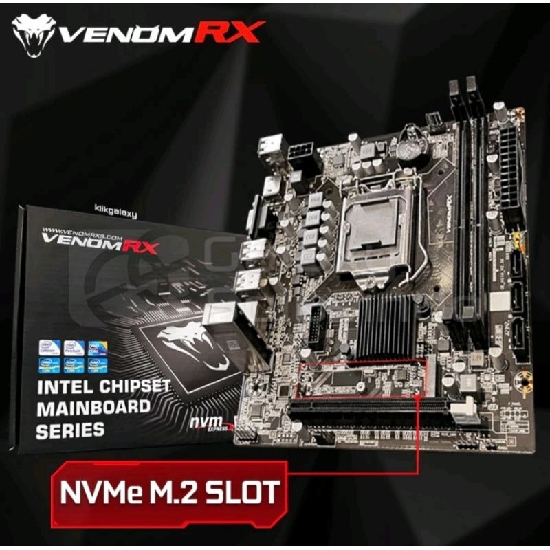Motherboard Venom RX H110 DDR4 LGA 1151 ( Slot NVME )