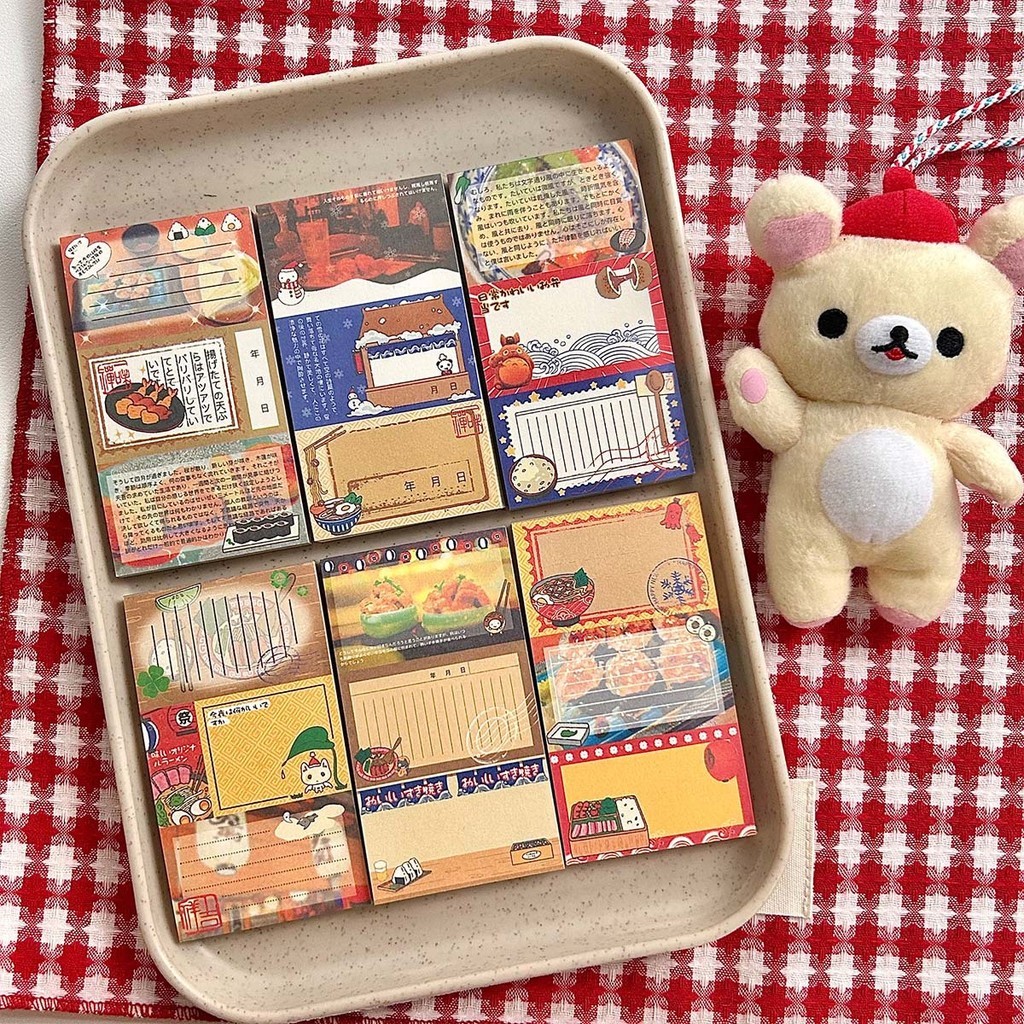 

[HARU] 3 in 1 Vintage Japanese Juminocore Series Memo pad Notepaper Kertas Memo