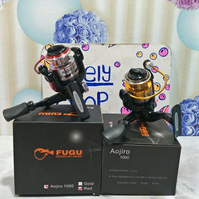 Reel Fugu Aojiro 1000 - Merah