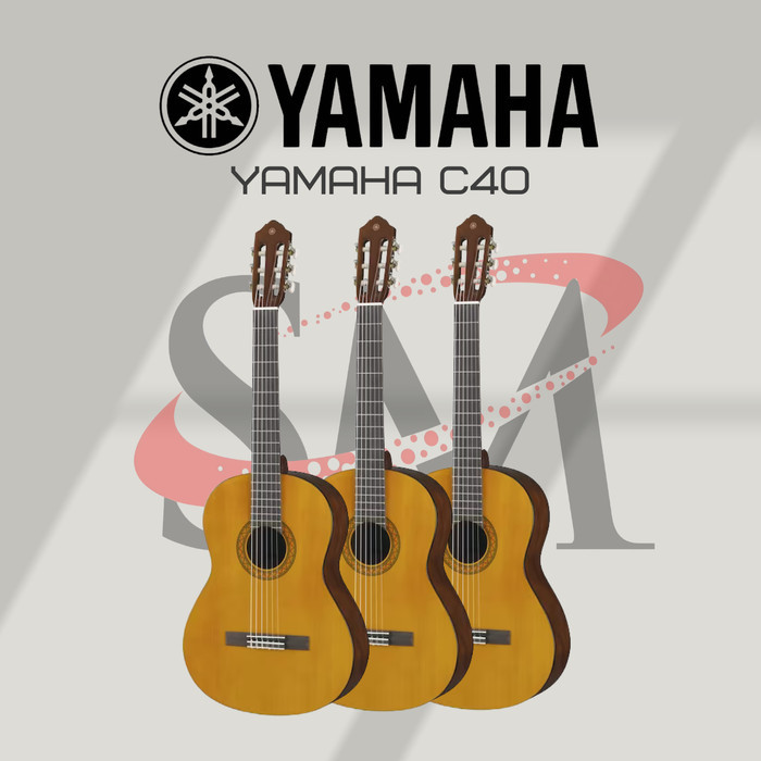 Yamaha C40 / gitar Klasik yamaha C40 / Yamaha Classic Guitar C40