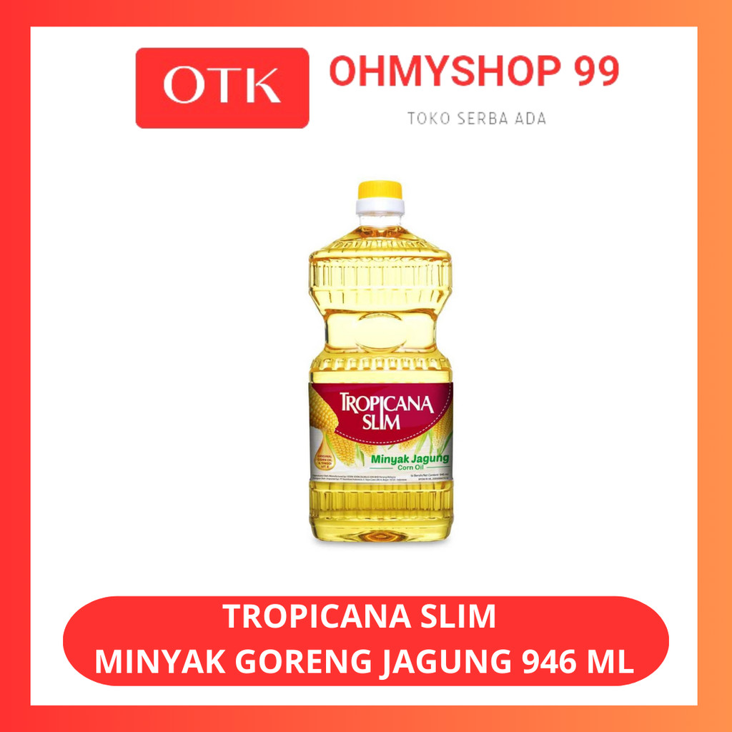 

Tropicana Slim Minyak Jagung Corn Oil 946ml